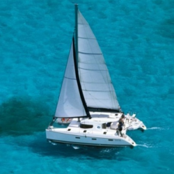 Filet de trampoline - Nautitech 40